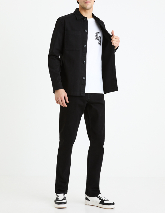 Celio Мужские Джинсы Чёрные C15 Straight [2]