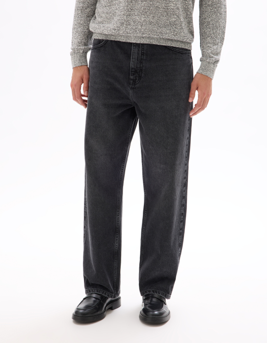 Celio Blugi Gri Inchis Bottom Barbati [1]
