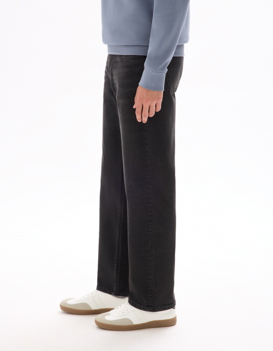 Celio Blugi Negru Spălat C75 Loose Barbati [4]