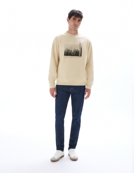 Celio Мужской Свитшот Белый  [1]