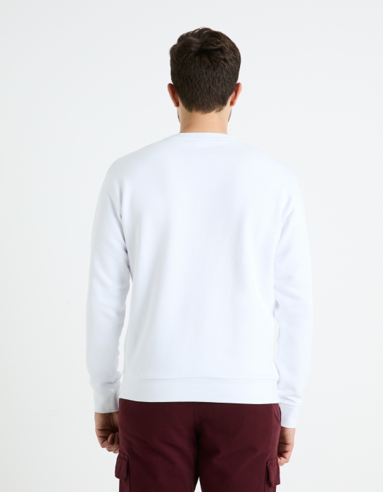 Celio Мужской Свитшот Белый Regular [2]