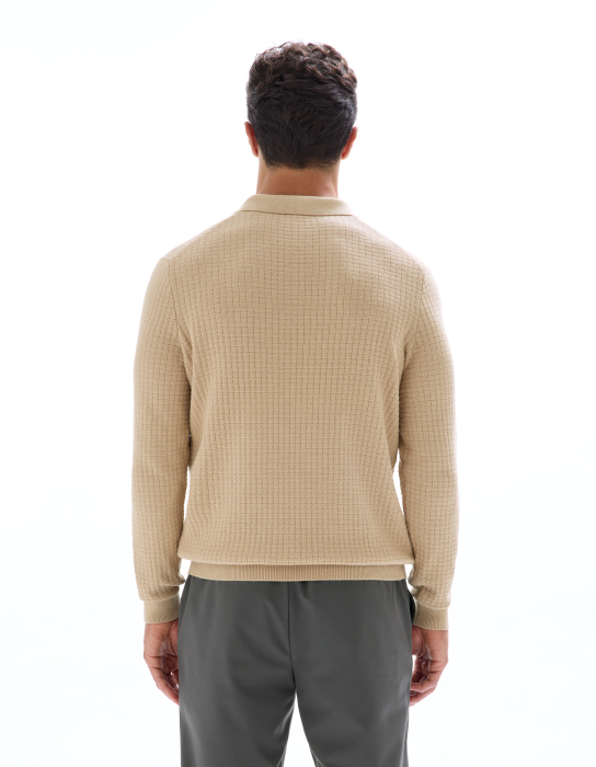 Celio Bluza Bej  Barbati [3]