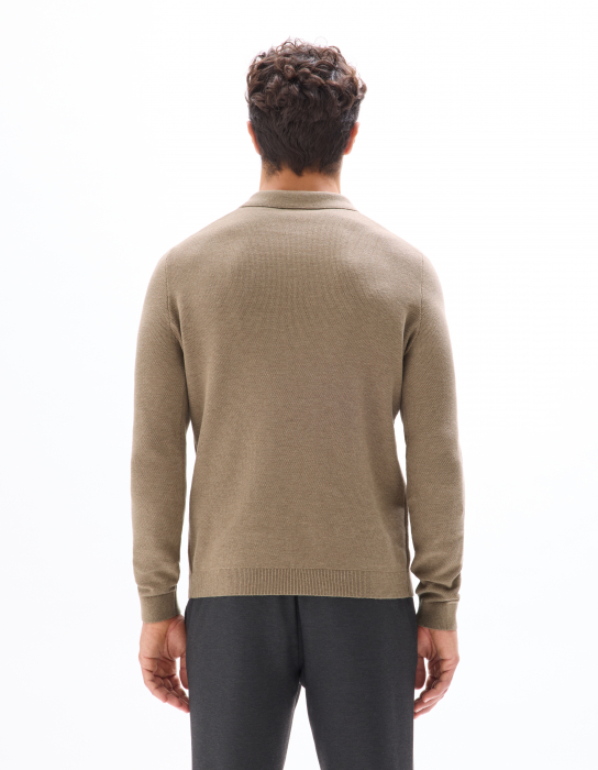 Celio Bluza Dark Bej Colo Colo Straight Barbati [3]
