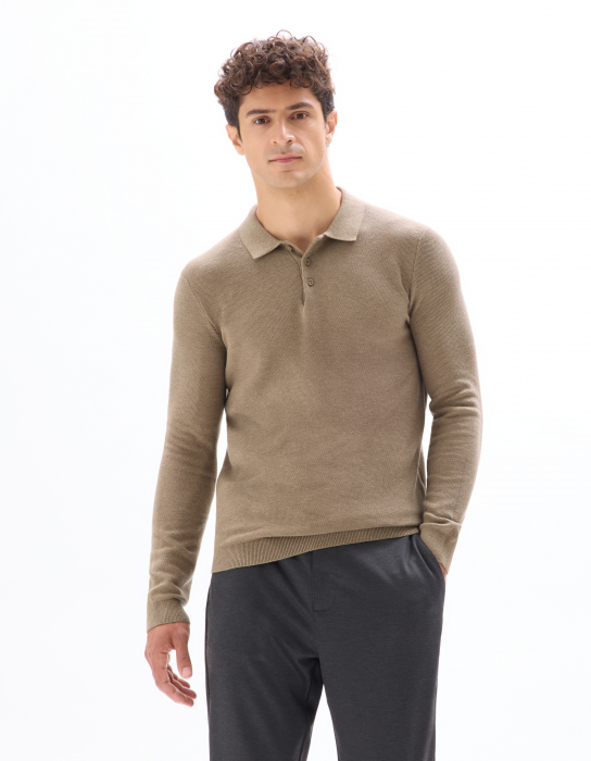 Celio Bluza Dark Bej Colo Colo Straight Barbati [2]