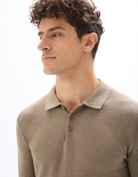 Celio Bluza Dark Bej Colo Colo Straight Barbati [4]