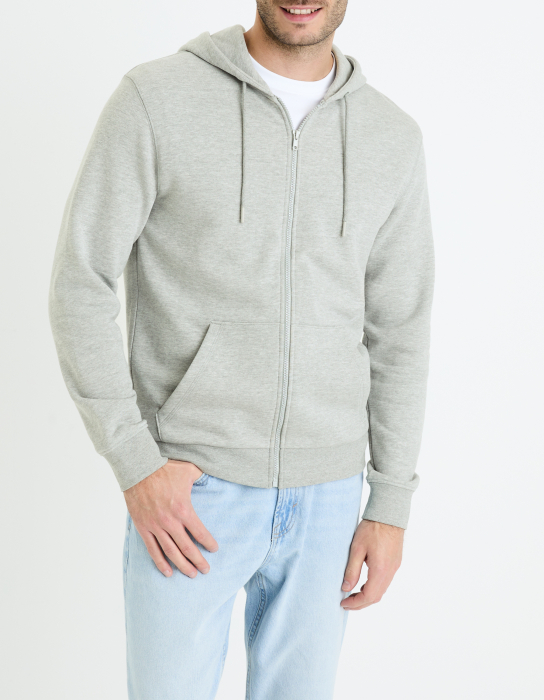 Celio Bluza Gri Deschis Regular Barbati [3]