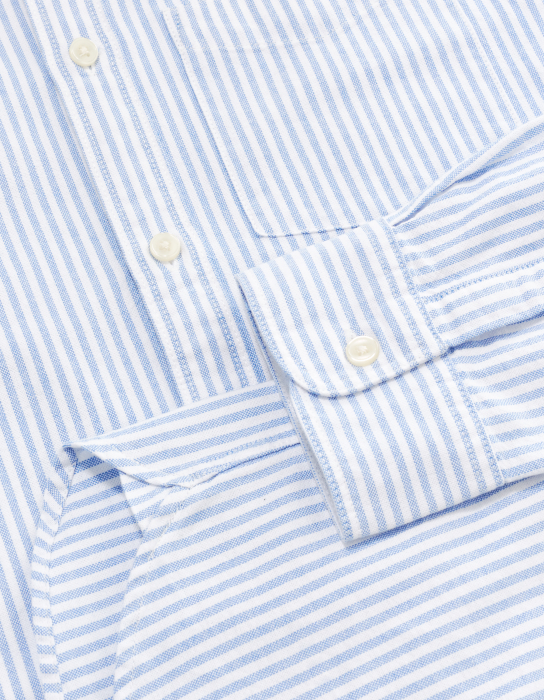 Celio Мужская Рубашка Синяя Regular [6]