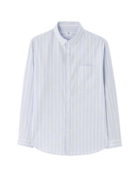 Celio Рубашка Light Blue  [6]