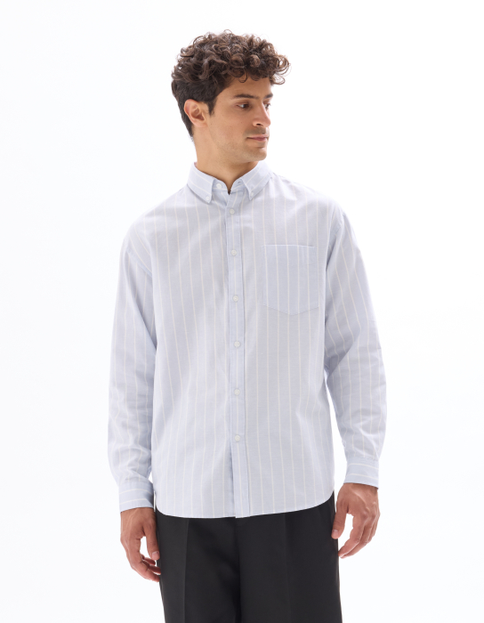Celio Рубашка Light Blue  [2]