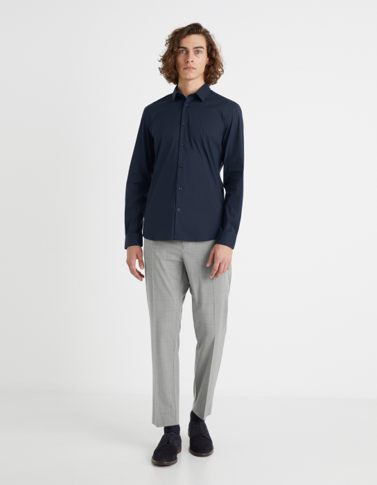 Celio Camasa Navy Slim Barbati [1]