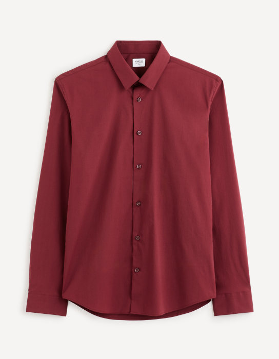 Celio Camasa Rosie-Visinie Slim Barbati [4]