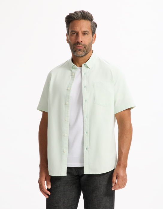 Celio Camasa Cu Maneca Scurta Mint  Barbati [2]