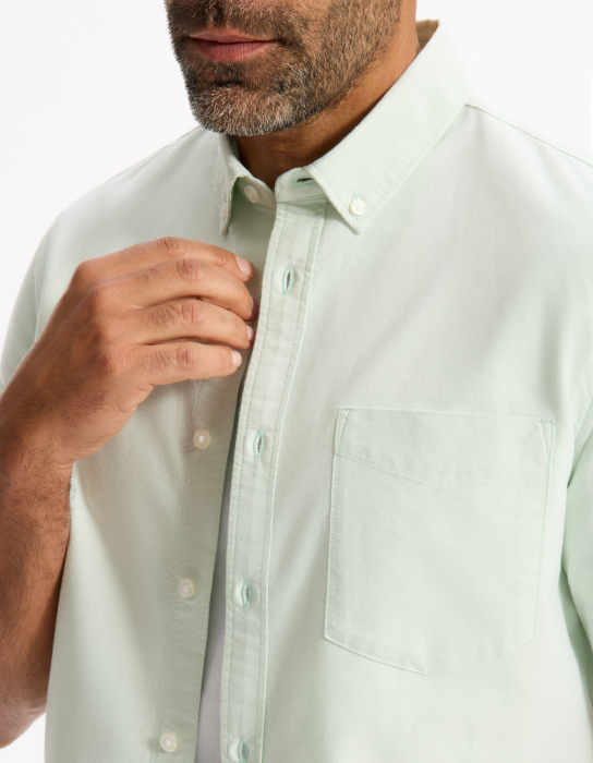 Celio Camasa Cu Maneca Scurta Mint  Barbati [4]