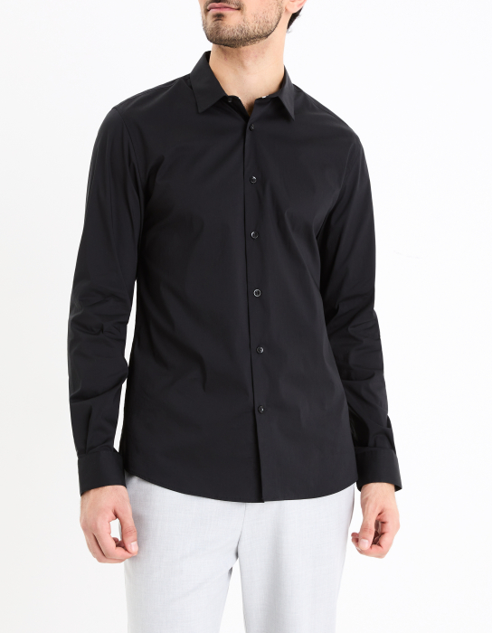 Celio Camasa Neagra Slim Barbati [3]