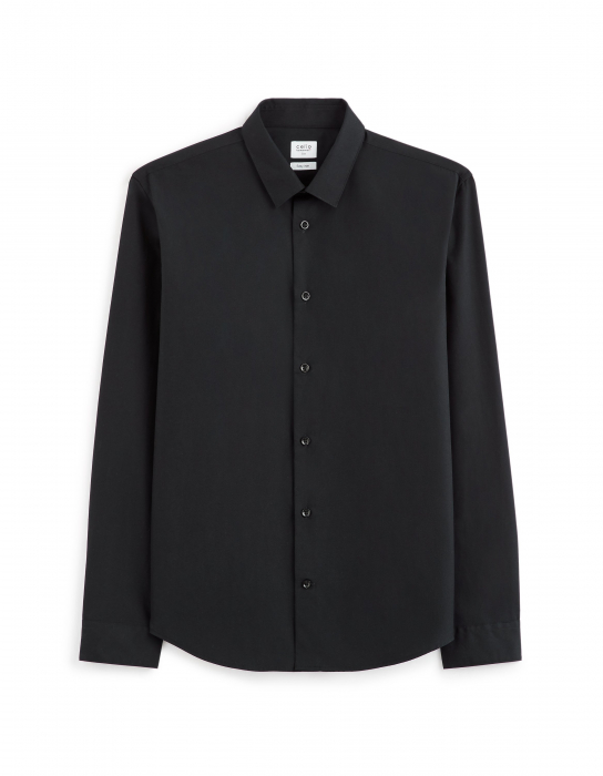 Celio Camasa Neagra Slim Barbati [4]