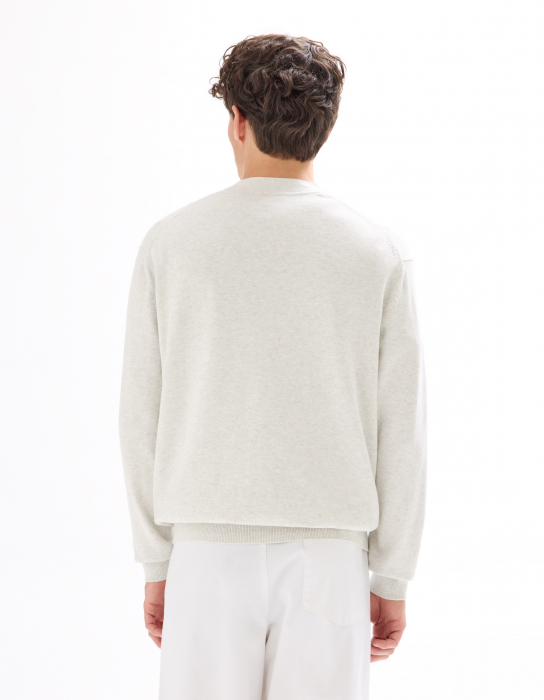Celio Cardigan Alb  Barbati [3]