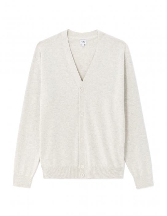 Celio Cardigan Alb  Barbati [5]