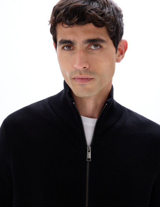 Celio Cardigan Negru  Barbati [4]