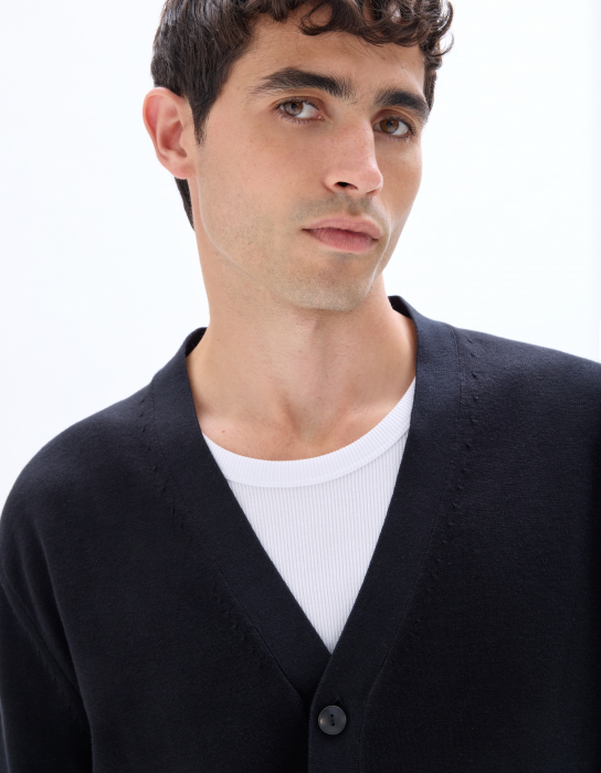Celio Cardigan Negru  Barbati [4]