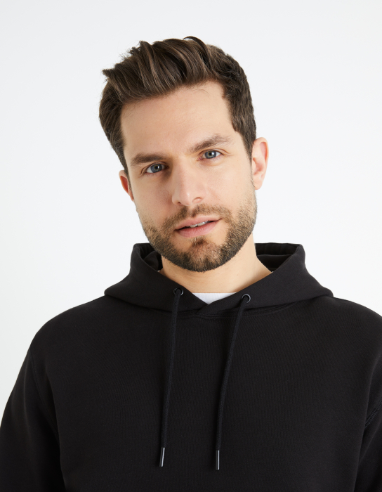 Celio Мужская Толстовка Чёрная Regular [4]