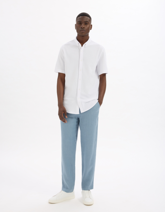 Celio Pantaloni Albastri Deschisi  Barbati [2]