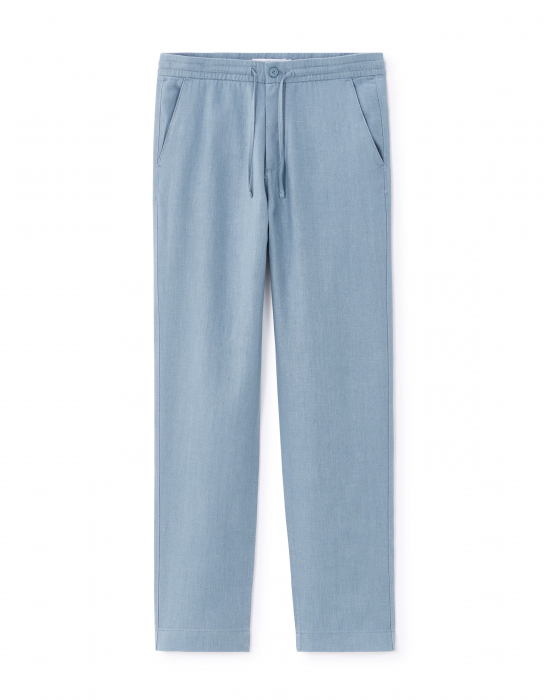 Celio Pantaloni Albastri Deschisi  Barbati [1]