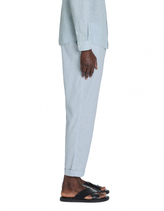Celio Мужские Брюки Синие Straight [4]