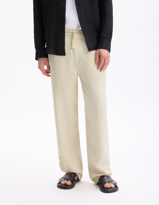 Celio Pantaloni Bej  Barbati [2]