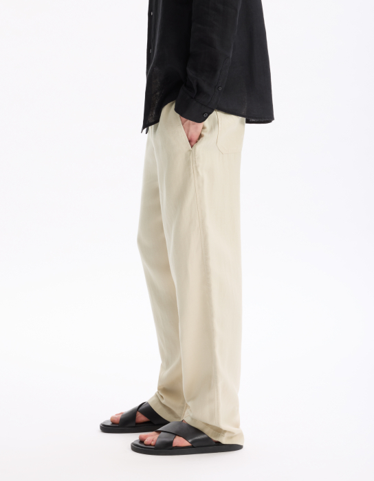 Celio Pantaloni Bej  Barbati [4]
