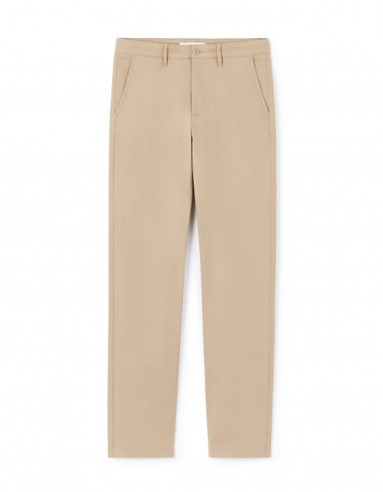 Celio Pantaloni Crem Straight Barbati [6]