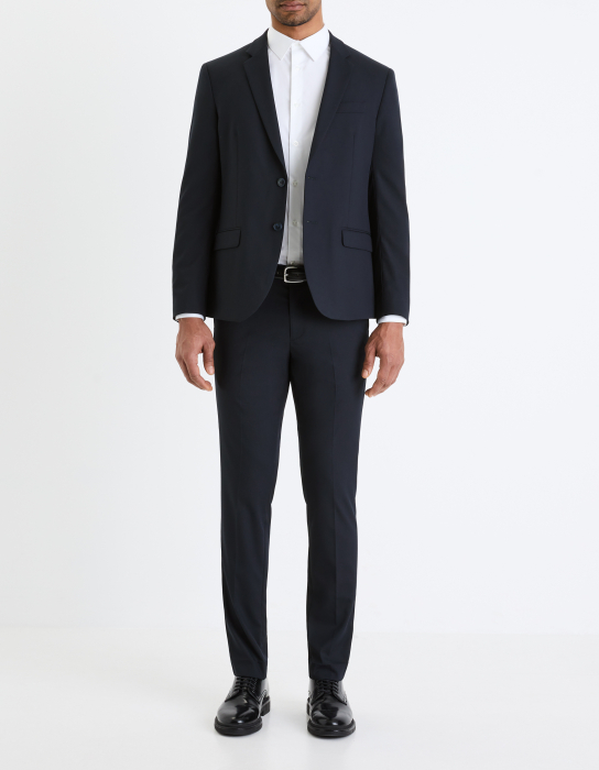 Celio Pantaloni Navy Slim Barbati [1]