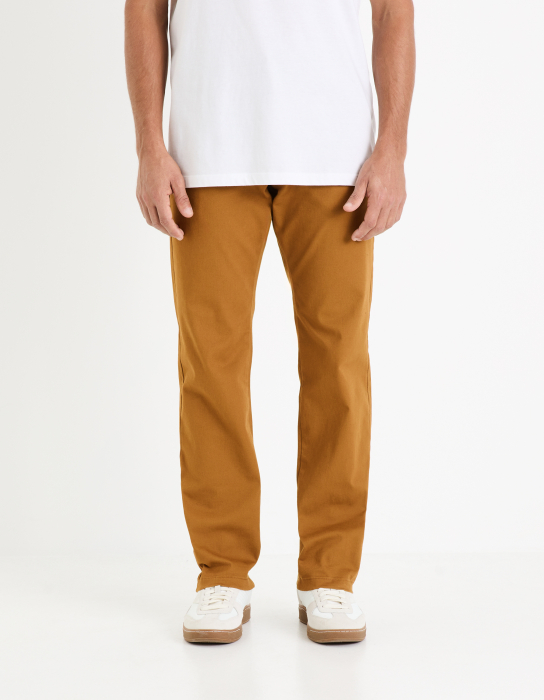 Celio Pantaloni Maro Straight Barbati [1]