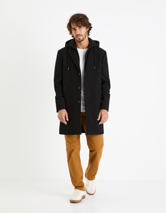 Celio Pantaloni Maro Straight Barbati [3]