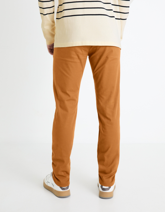 Celio Pantaloni Maro Slim Barbati [3]