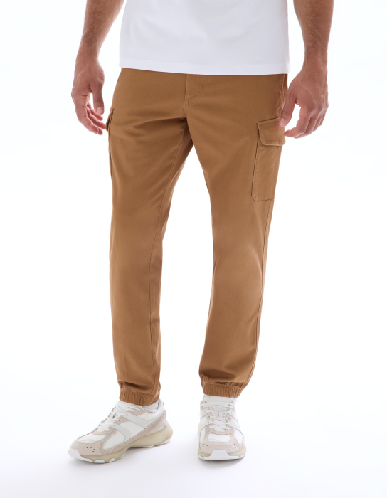 Celio Pantaloni Maro Straight Barbati [2]