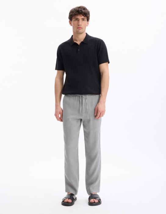 Celio Pantaloni Gri Deschis  Barbati [1]