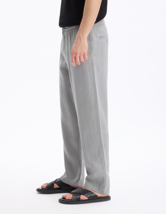 Celio Pantaloni Gri Deschis  Barbati [4]