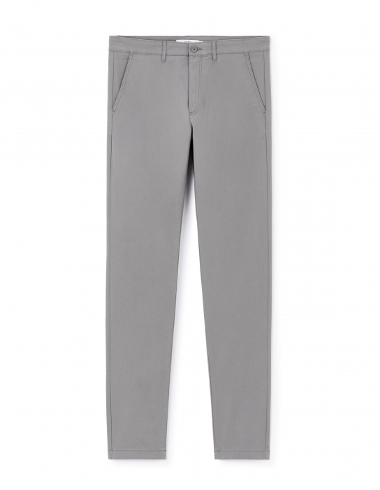 Celio Мужские Брюки Серые Slim [5]