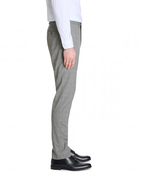 Celio Мужские Брюки Светло-Серые Slim [4]
