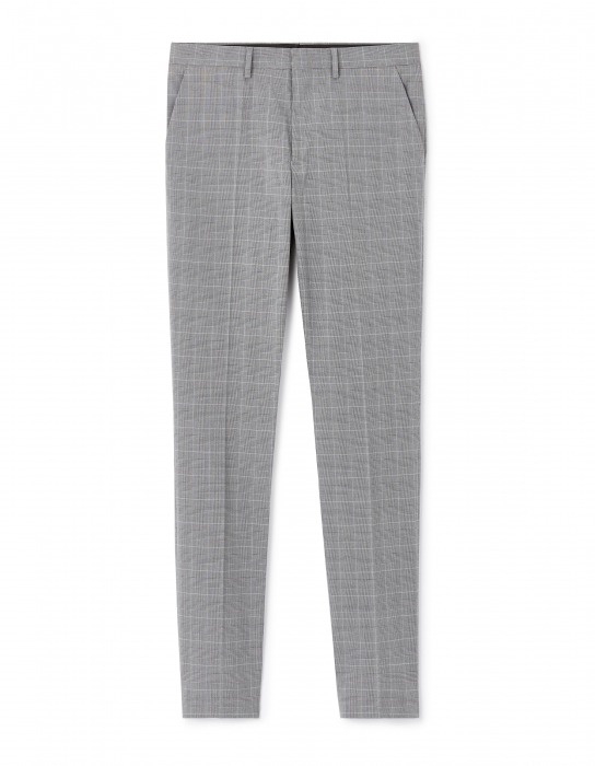 Celio Pantaloni Gri Deschis Slim Barbati [4]