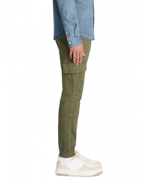 Celio Мужские Брюки Хаки Slim [4]
