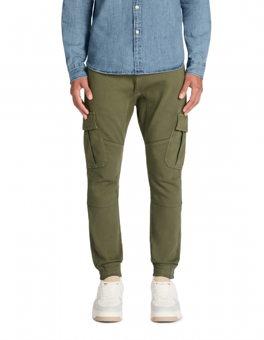Celio Мужские Брюки Хаки Slim [3]