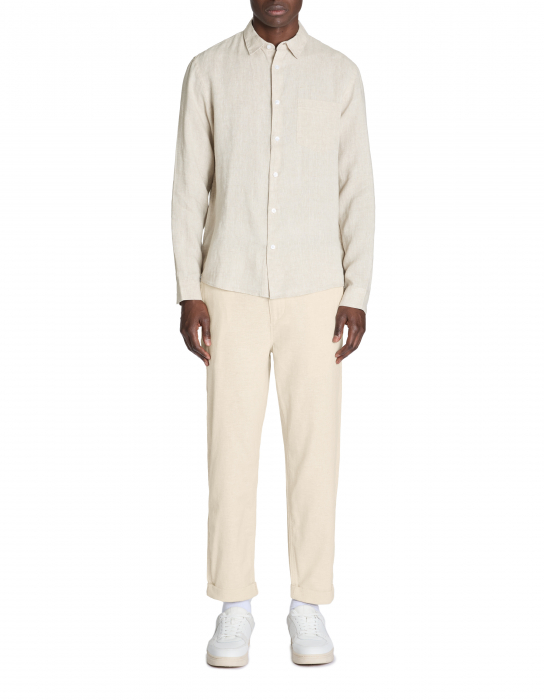 Celio Мужские Брюки Кремовые Straight [3]