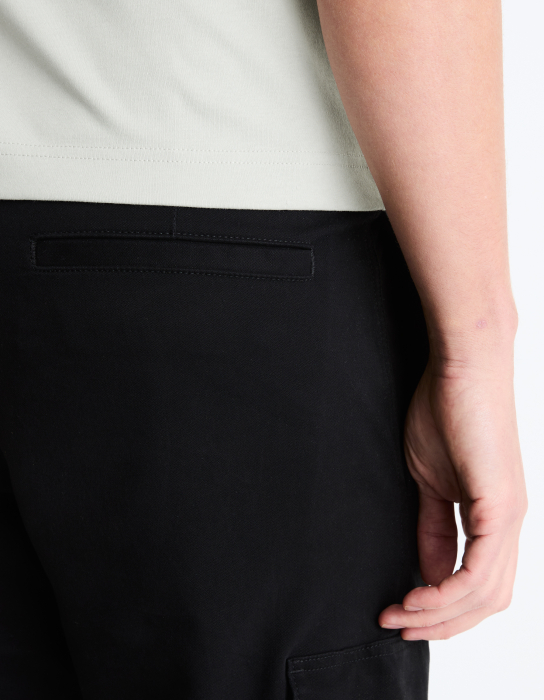 Celio Мужские Брюки Чёрные Slim [5]