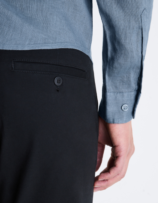 Celio Мужские Брюки Чёрные Slim [5]