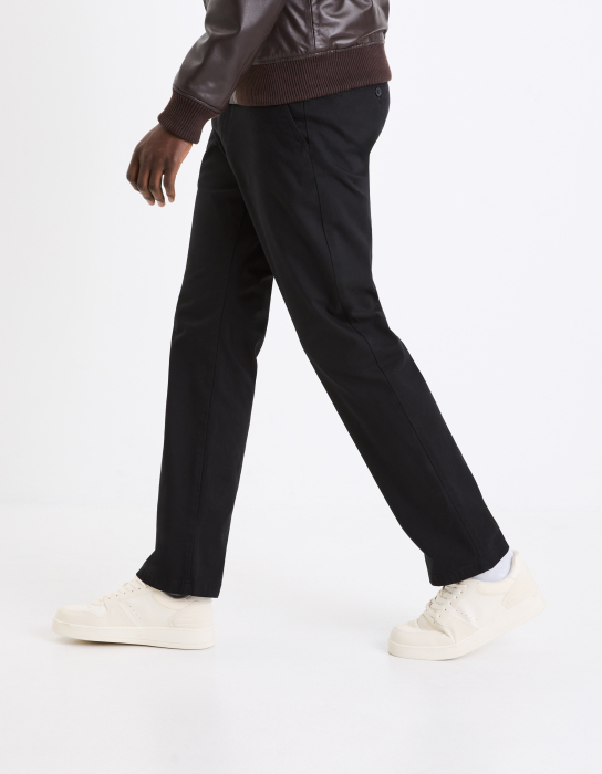 Celio Мужские Брюки Чёрные Straight [4]