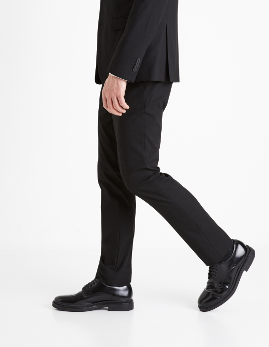 Celio Мужские Брюки Чёрные Slim [4]