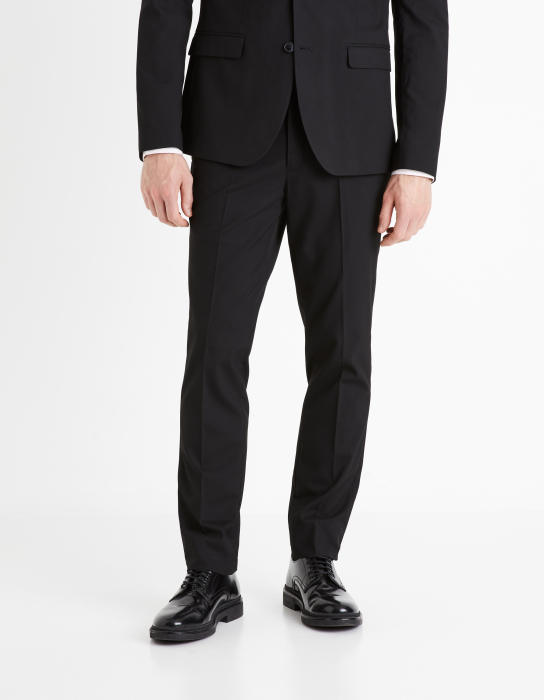 Celio Мужские Брюки Чёрные Slim [1]