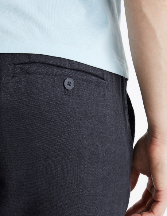 Celio Pantaloni Navy Regular Barbati [5]