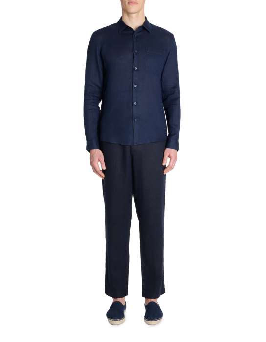 Celio Pantaloni Navy Regular Barbati [1]